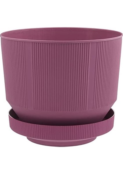 S284 Lüks Saksı Dekoratif Saksı, Vişne, 27CM, 9 Litre indirimleri