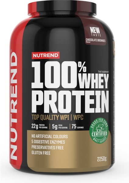 Whey Protein Çikolata Browni 2,250 gr