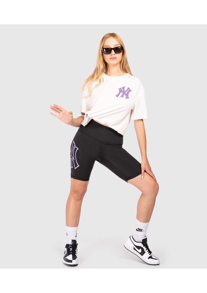 New York Yankees Kadın Kısa Crop T-Shirt indirimleri