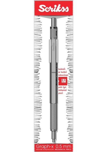 Scrikss Graphx 0.5 Uçlu Kalem ( Versatil )