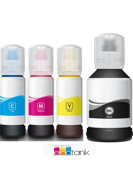 Baskistan L6580 112 Ecotank Mürekkep Seti 4 Renk