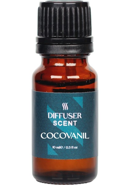 Cocovanil Koku Difüzörü Esansı, Difüzör Parfümü, Ev Kokulandırma 10 ml