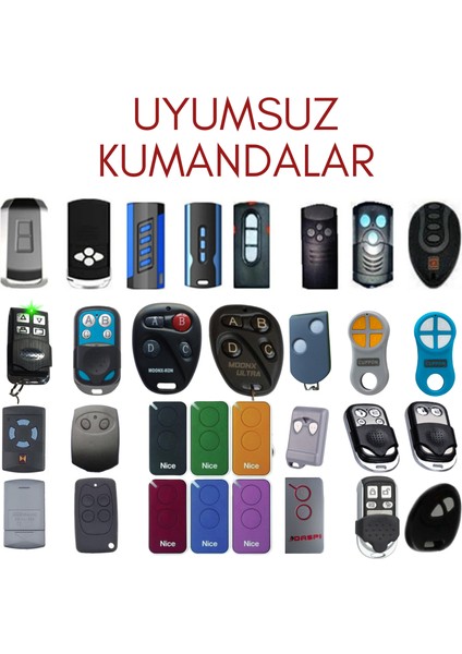 Rollıng ( Bft,nıce,hıland, Faac Vb. ) Olabilen Akıllı Kumanda indirimleri