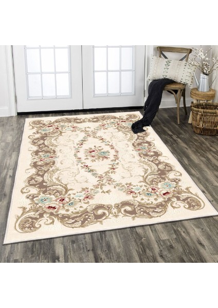 Dekoratif Özel Tasarım Şönil Dokuma Taban Yumuşak Dokulu Halı Renkli 140 x 220 cm modelleri