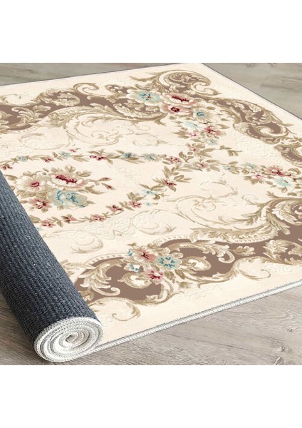 Dekoratif Özel Tasarım Şönil Dokuma Taban Yumuşak Dokulu Halı Renkli 140 x 220 cm indirimleri