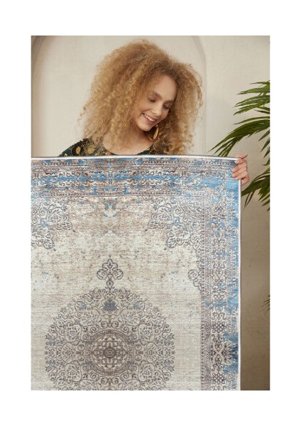Dekoratif Özel Tasarım Şönil Dokuma Taban Yumuşak Dokulu Halı Renkli 80 x 120 cm fiyatları