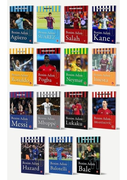 Futbolcular Serisi - 15 Kitap
