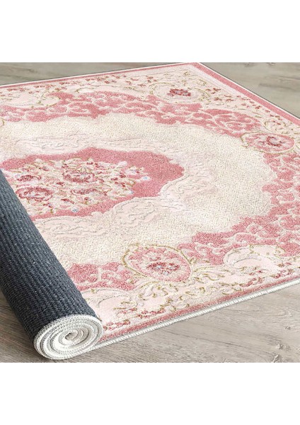 Dekoratif Özel Tasarım Şönil Dokuma Taban Yumuşak Dokulu Halı Renkli 80 x 120 cm
