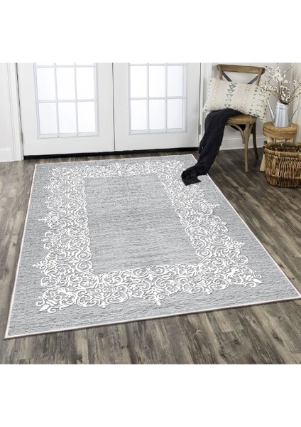 Dekoratif Özel Tasarım Şönil Dokuma Taban Yumuşak Dokulu Halı Renkli 160 x 230 cm