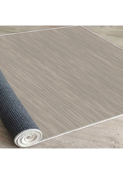 Dekoratif Özel Tasarım Pamuklu Dokuma Taban Yumuşak Dokulu Halı Vizon 80 x 150 cm modelleri