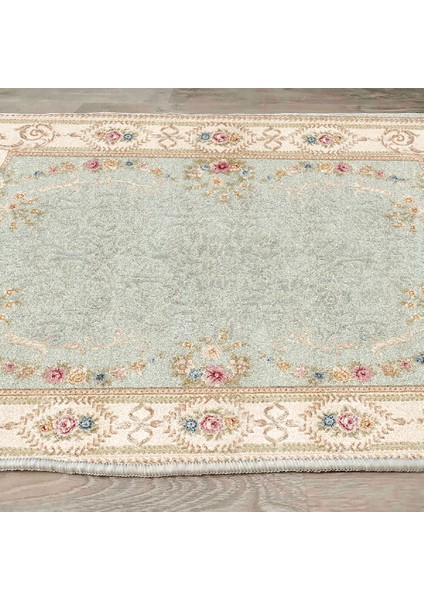 Dekoratif Özel Tasarım Şönil Dokuma Taban Yumuşak Dokulu Halı Renkli 80 x 120 cm