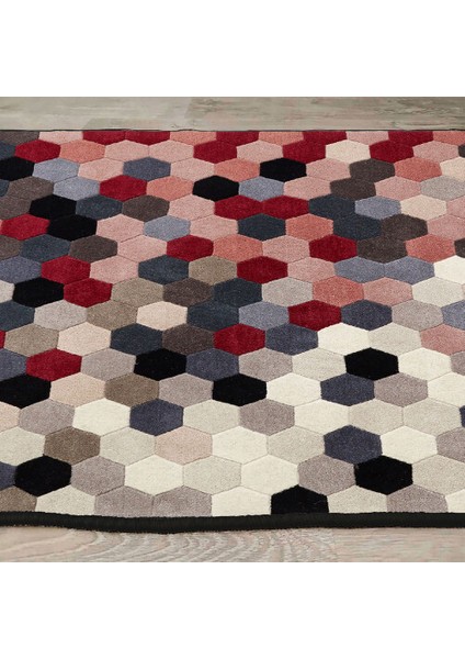 Dekoratif Özel Tasarım Pamuklu Dokuma Taban Yumuşak Dokulu Halı Renkli 80 x 120 cm indirimleri