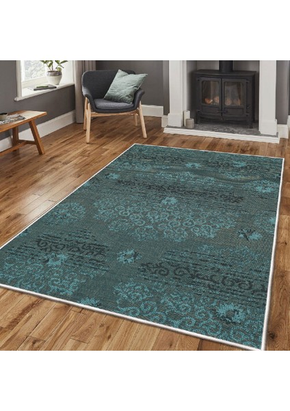 Dekoratif Özel Tasarım Şönil Dokuma Taban Yumuşak Dokulu Halı Renkli 80 x 120 cm fırsatları