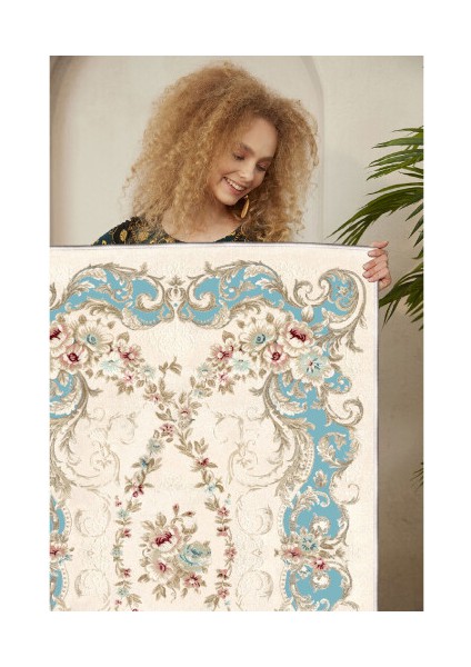 Dekoratif Özel Tasarım Şönil Dokuma Taban Yumuşak Dokulu Halı Renkli 120 x 180 cm fiyatları