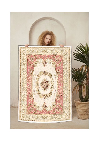 Dekoratif Özel Tasarım Şönil Dokuma Taban Yumuşak Dokulu Halı Renkli 100 x 200 cm