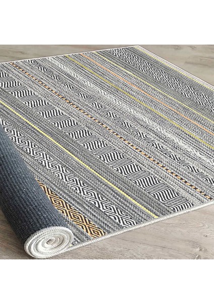 Şönil Dokuma Kilim Dekoratif Özel Tasarım Dokuma Taban Yıkanabilir Kilim