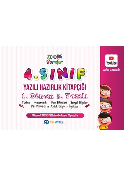 4. Sınıf Yazılı Hazırlık Kitapçığı 1. Dönem 2. Yazılı