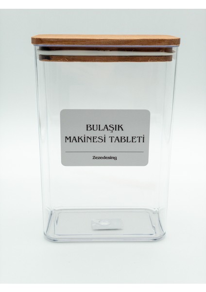 Bulaşık Makinesi Deterjan Kavanozu/kutusu