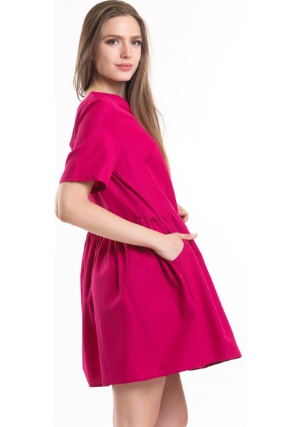 Cep Detaylı Mini Elbise | ELB34254 fırsatları