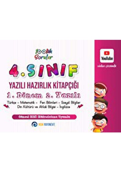 4. Sınıf Yazılı Hazırlık Kitapçığı 1. Dönem 2. Yazılı