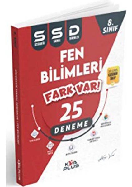 Yayınları 8.Sınıf / LGS Fen Bilimleri 25 Sistematik Sarmal Deneme