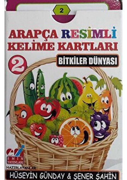 Bitkiler Dünyası - Arapça Resimli Kelime Kartları 2 72 Kart