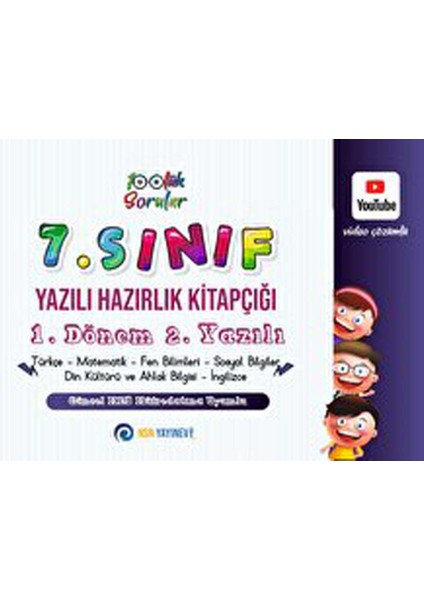 7. Sınıf Yazılı Hazırlık Kitapçığı 1. Dönem 2. Yazılı