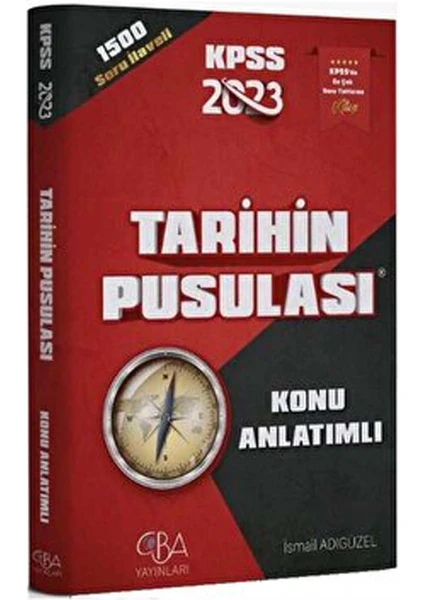 CBA Akademi 2023 KPSS  Tarihin Pusulası Konu Anlatımı