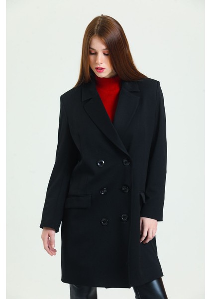 6 Düğmeli Içi Astarlı Trençkot | KBN34605YN fiyatları