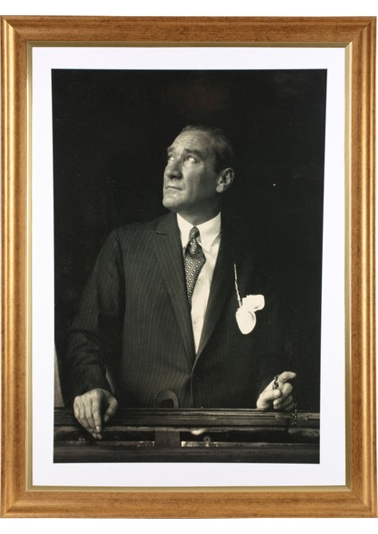 Altın Renkli Çerçeveli Tablo