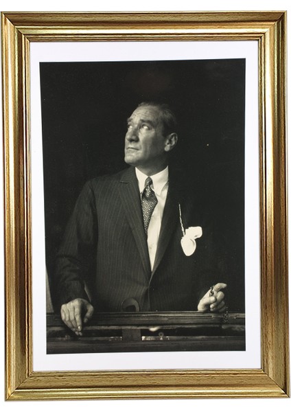 Altın Renkli Çerçeveli Tablo