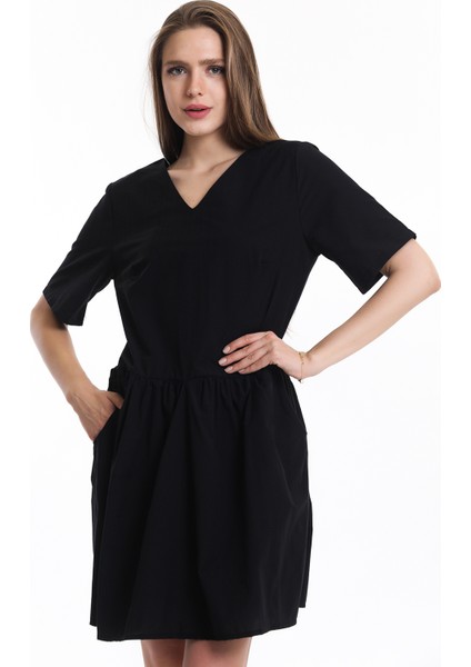 Cep Detaylı Mini Elbise | ELB34254 fiyatları