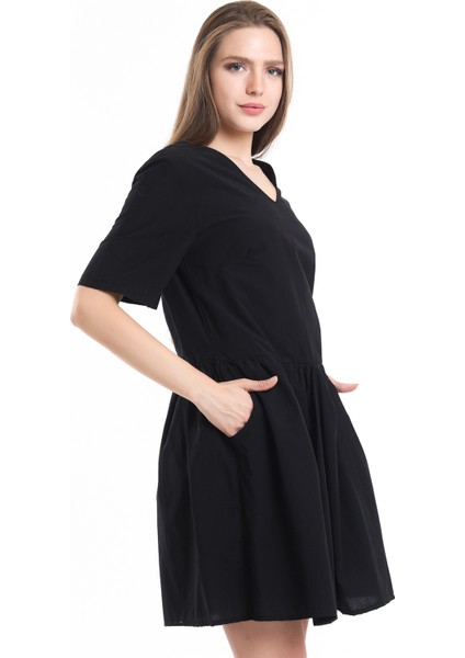 Cep Detaylı Mini Elbise | ELB34254 fırsatları