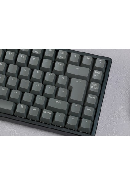 K2 Kablosuz Mekanik Oyuncu Klavyesi-Hot-Swappable-Rgb -Bluetooth 5.1-Multitasking-Gateron G Pro Blue Switch-Alüminyum Çerçeve -(Version 2) Uk Iso Layout