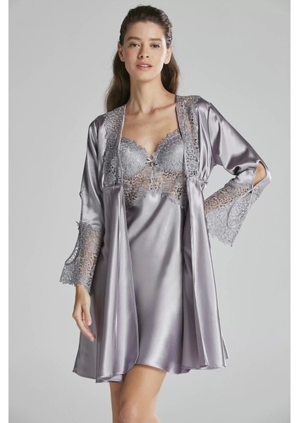 Kadın Royal Saten Altılı Çeyiz Seti - 6625