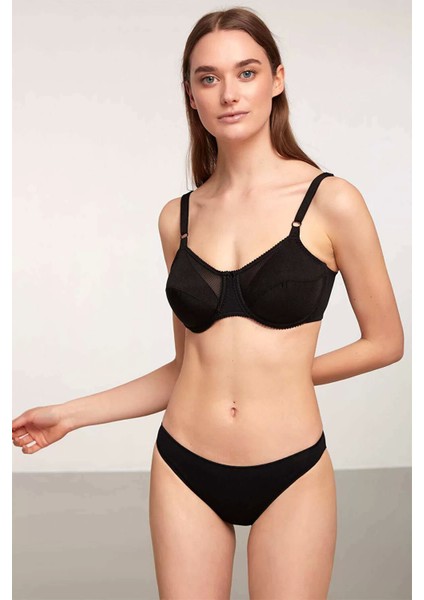 Nelly Balenli Toparlayıcı Sutyen Siyah