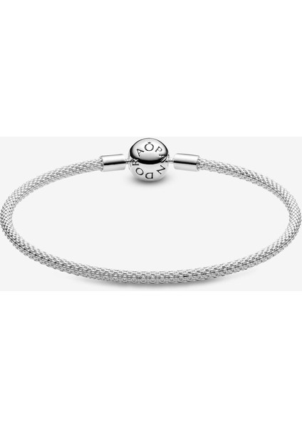 Charm Uyumlu Örgü Bangle Bileklik, Bilezik, Ahşap Kutu Içerisinde+ 1 Adet Charm