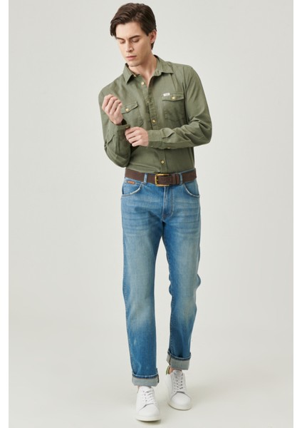 Texas Slim Fit Normal Bel Denim Esnek Jean Kot Pantolon fiyatları