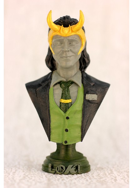 Marvel Comics Loki Figürü Büst 11CM