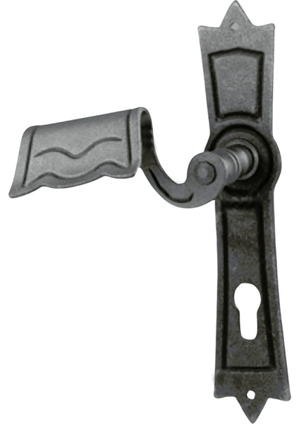 Ferforje Kapı Kolu / Metal Kapı Kolu Seti