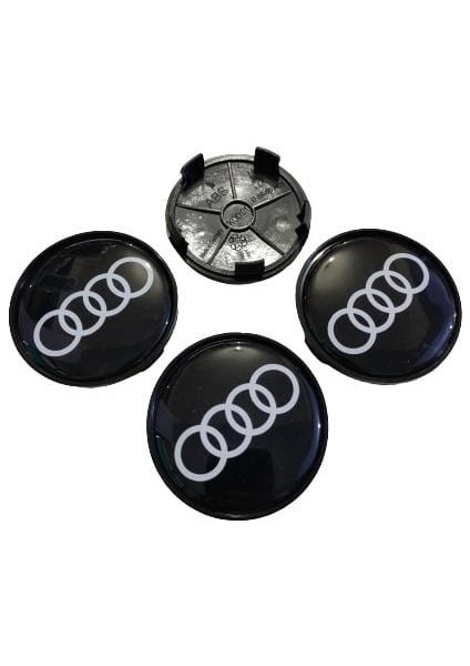 Audi Damla Geçme Jant Göbeği 4 Lü 68-65 mm