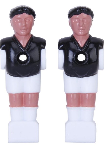 4.3 "futbol Foosball Man Masa Futbol Oyuncusu Parça Guys Accessories Siyah (Yurt Dışından)