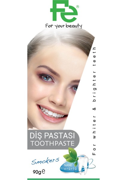 Diş Pastası Naneli / Smokers 90 Gr.