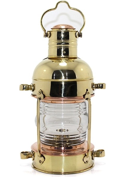 Pirinç Silyon Feneri & Fitilli Lamba Büyük Boy