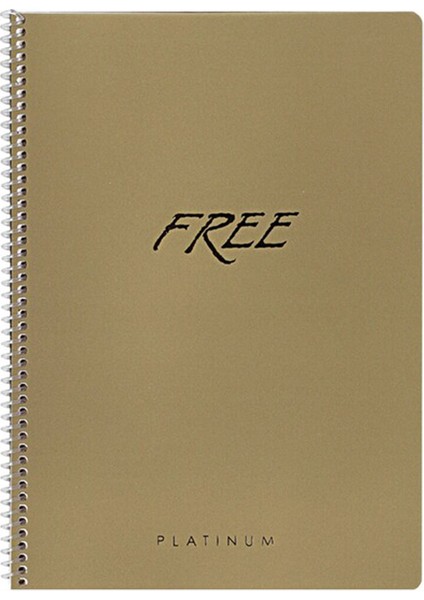Free Platinum A5 80 Yaprak Çizgisiz Defter 16,5 x 22,5 cm