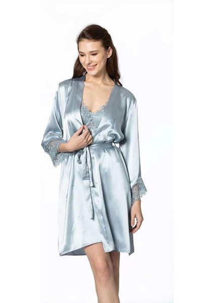 Saten Altılı Çeyiz Seti 6040 Mist