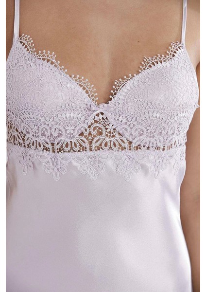 Kadın Saten Altılı Çeyiz Seti - 6325 Viola indirimleri