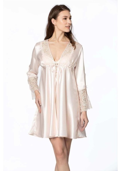 Kadın Saten Altılı Çeyiz Seti - 6625 Inci