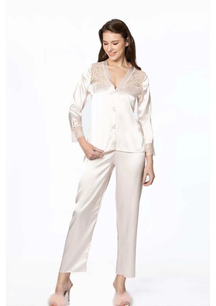 Kadın Saten Altılı Çeyiz Seti - 6625 Inci indirimleri