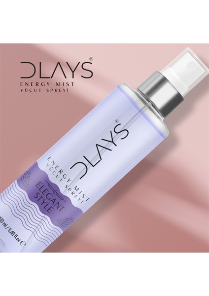 Elegant Style Energy Mist 160 ml Kadın Vücut Spreyi